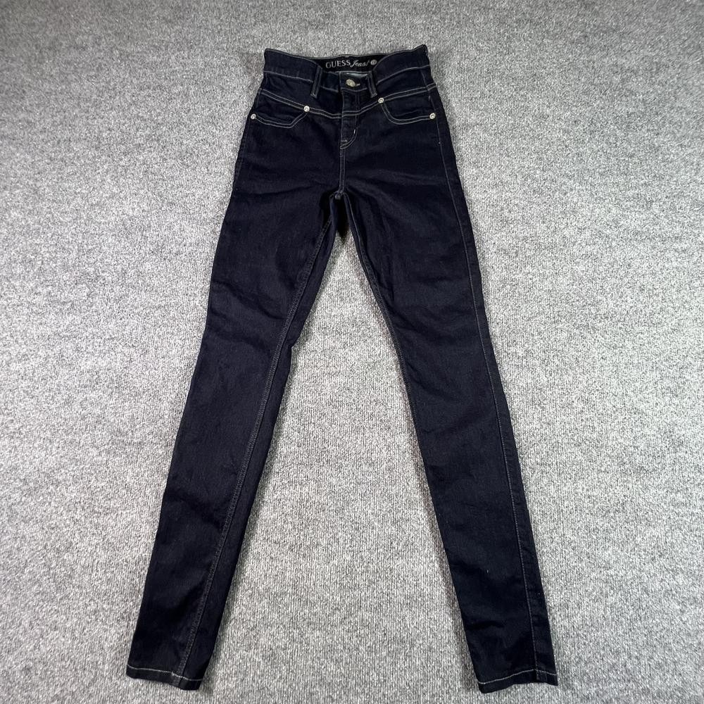 Guess Jegging Jeans Womens 27x32 Blue Cotton Denim Stretch W04A20D1U01